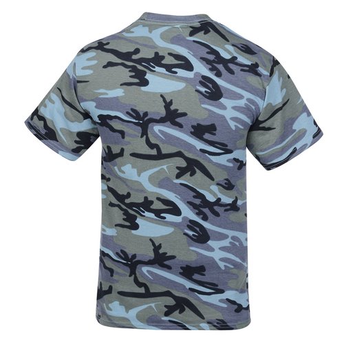 Additional Image 1 - a blue and black shirt