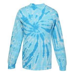 Additional Image 1 - a blue shirt with a spiral design