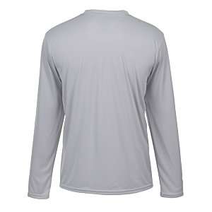 Additional Image 2 - a grey long sleeved shirt