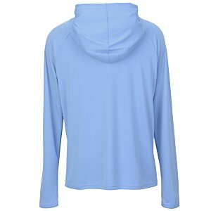 Additional Image 1 - a blue hoodie on a white background