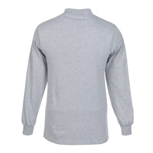 Additional Image 2 - a grey long sleeved shirt