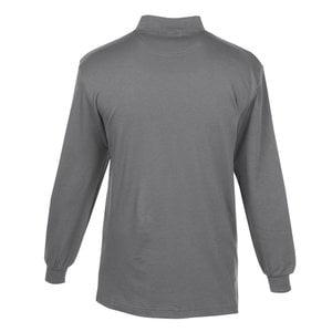 Additional Image 2 - a grey long sleeved shirt