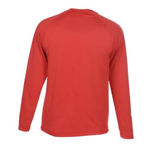 Additional Image 1 - a red long sleeved shirt