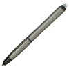 View Image 2 of 6 of Tev Stylus Twist Flashlight Pen - Metallic