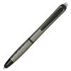 View Image 3 of 6 of Tev Stylus Twist Flashlight Pen - Metallic