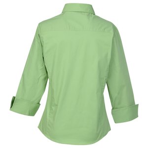 Additional Image 1 - a green shirt with rolled up sleeves