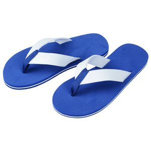 Additional Image 5 - a pair of blue flip flops