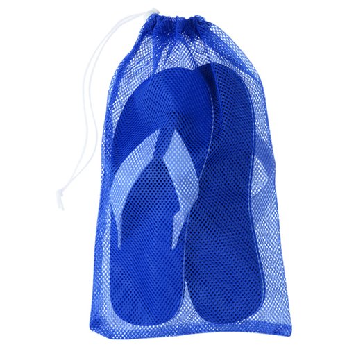 Additional Image 3 - a blue slippers in a bag