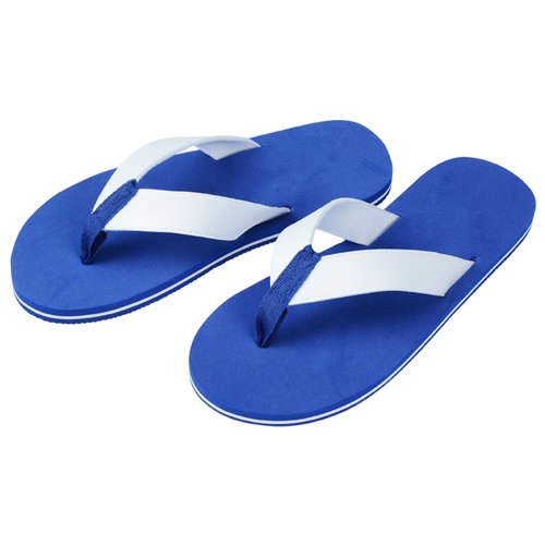 Additional Image 5 - a pair of blue flip flops