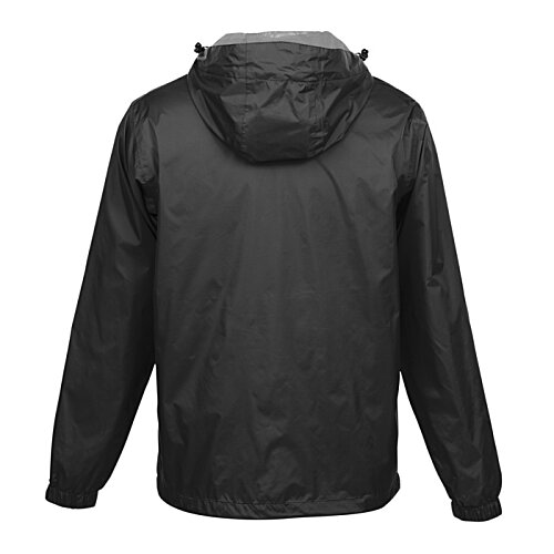 Additional Image 3 - a black jacket with a hood