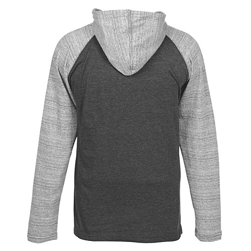 Additional Image 1 - a grey and black sweater