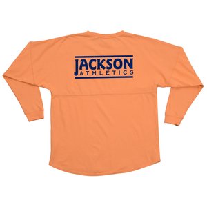 Additional Image 1 - a orange shirt with a logo on it