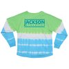 View Image 2 of 3 of J. America Game Day Jersey T-Shirt - Tie-Dye - Screen