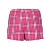 Additional Image 1 - a pink and white plaid boxer shorts