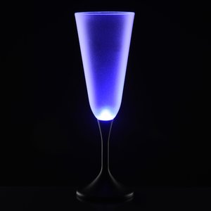 Additional Image 2 - a blue glass with a black background