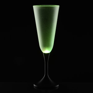 Additional Image 5 - a green drink glass with black background