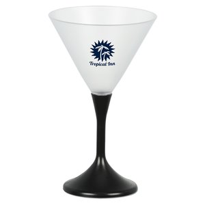 Additional Image 1 - a glass with a black base