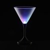View Image 8 of 8 of Frosted Light-Up Martini Glass - 8 oz. - 24 hr