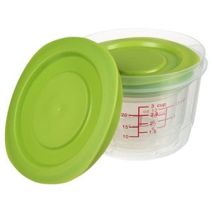 Additional Image 2 - a plastic container with green lid