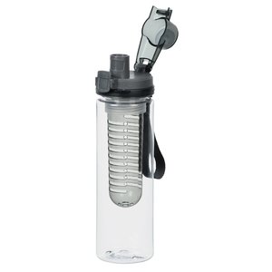 Additional Image 3 - a water bottle with a black strap