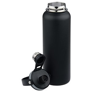 Additional Image 1 - a black bottle with a couple of black caps