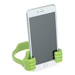Additional Image 3 - a cell phone with a green strap