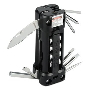 Additional Image 2 - a black multi tool with many blades