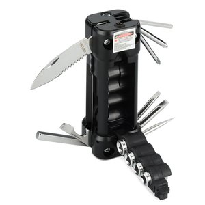 Additional Image 3 - a black multi tool with many blades