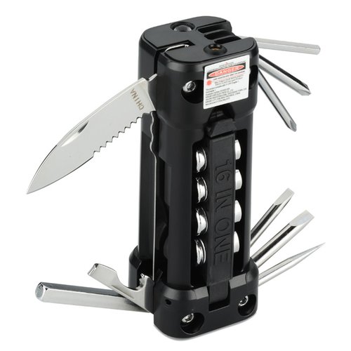 Additional Image 2 - a black multi tool with many blades