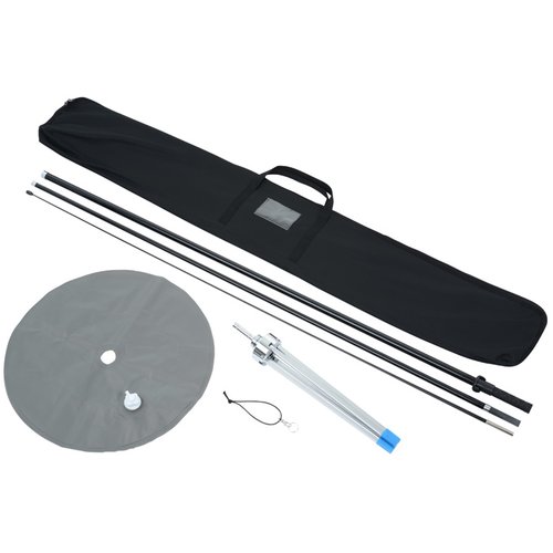 Additional Image 2 - a black case with a silver tube and a round disc