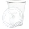 View Image 2 of 2 of Crystal Clear Cup with Straw Slotted Lid - 12 oz.