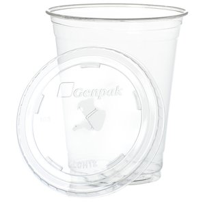 Additional Image 1 - a clear plastic cup with a lid