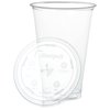 View Image 2 of 2 of Crystal Clear Cup with Straw Slotted Lid - 20 oz.