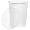 View Image 2 of 2 of To Go Paper Food Container with Flat Lid - 32 oz.