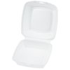 View Image 2 of 2 of Hinged To Go Foam Container - Sandwich