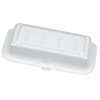 View Image 2 of 3 of Hinged To Go Foam Container - Hot Dog