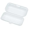 View Image 3 of 3 of Hinged To Go Foam Container - Hot Dog
