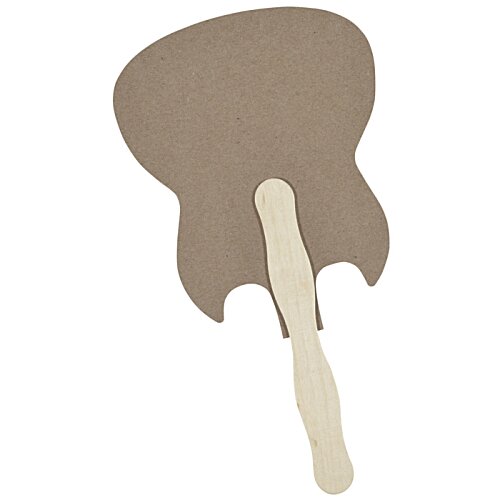 Additional Image 1 - a brown guitar shaped object