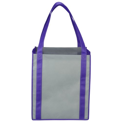 Additional Image 2 - a grey and purple bag