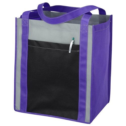 Additional Image 3 - a purple and black bag
