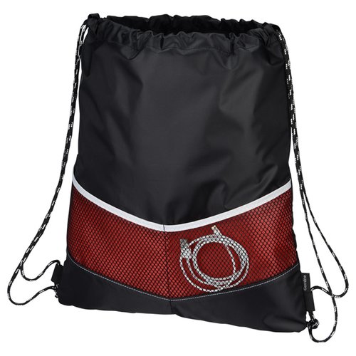 Additional Image 3 - a black and red backpack