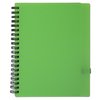 Additional Thumbnail Image 2 - a green notebook with a spiral bound