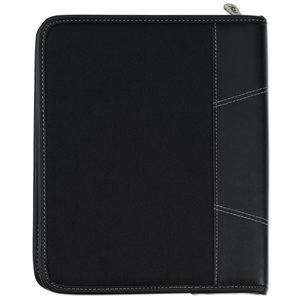 Additional Image 2 - a black leather case with a white background