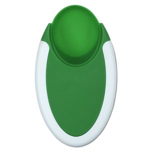 Additional Image 1 - a green and white oval object
