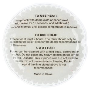 Additional Image 1 - a white circle with black text