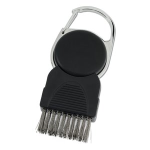 Additional Image 2 - a black and silver hair clip