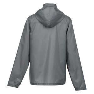 Additional Image 2 - a grey jacket with a hood
