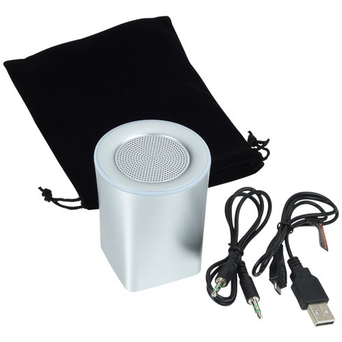 Additional Image 1 - a white cylinder with a black bag and cord