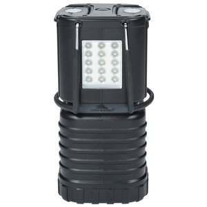 Additional Image 1 - a black plastic container with a white label