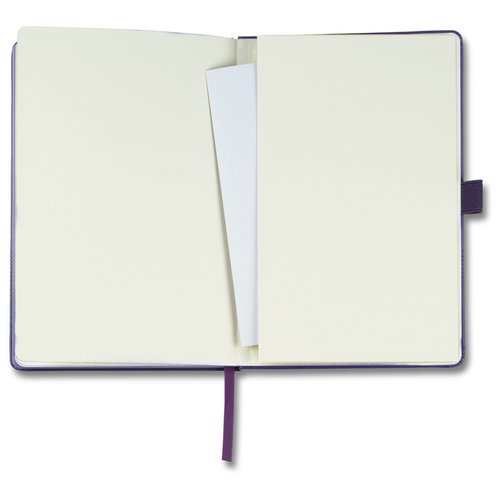 Additional Image 2 - a white notebook with a black pen